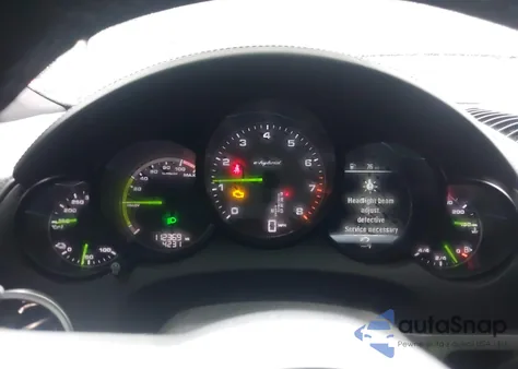 2017 Porsche Cayenne E-Hybrid S Platinum Edition z USA, uszkodzony, nr VIN WP1AE2A23HLA74670